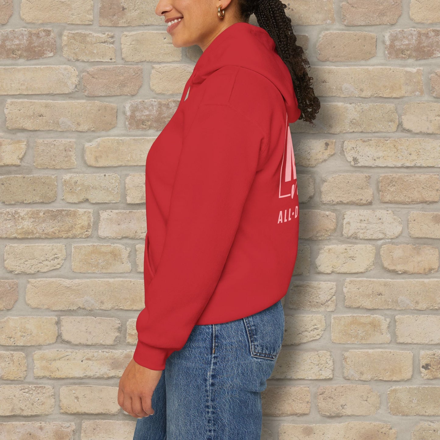 Mostly Text Mom Mode Pullover Hoodie - Vibrant Styles