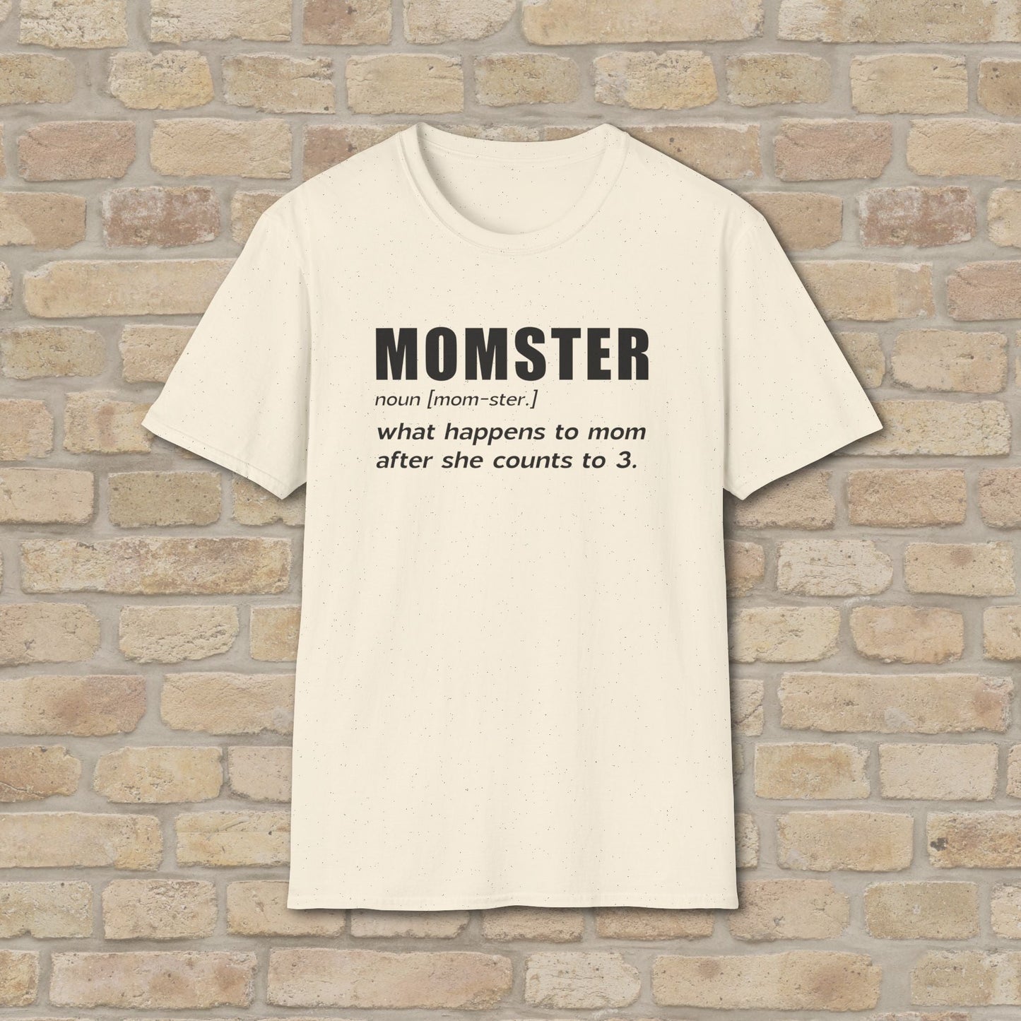 Text Only T-Shirts Mom - ster Defined Tee - Vibrant Styles