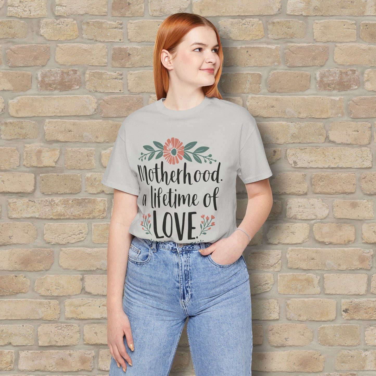 Graphic & Text T-Shirts Motherhood – A Lifetime of Love Tee - Vibrant Styles