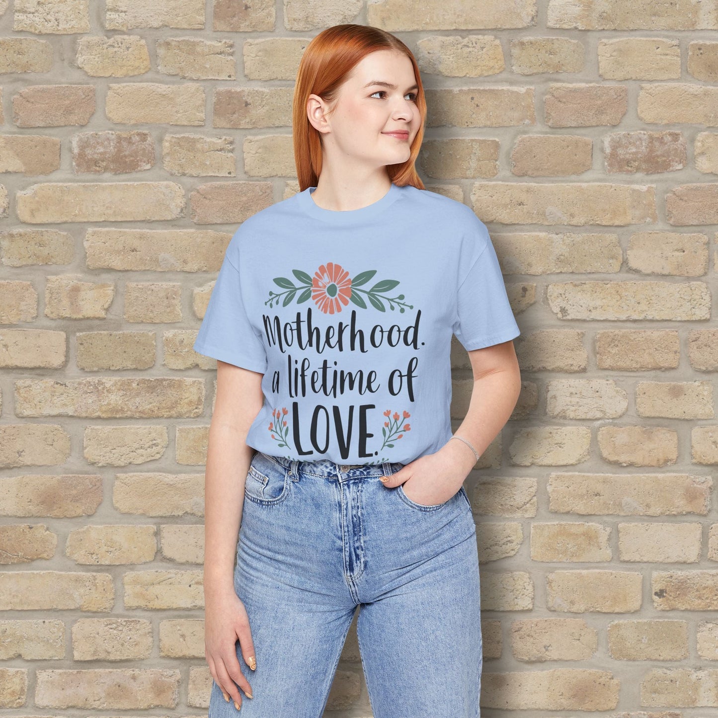 Graphic & Text T-Shirts Motherhood – A Lifetime of Love Tee - Vibrant Styles