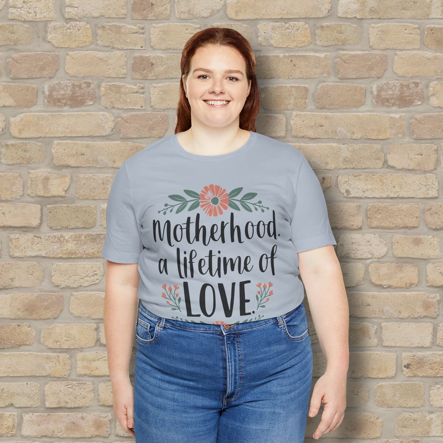 Graphic & Text T-Shirts Motherhood – A Lifetime of Love Tee - Vibrant Styles