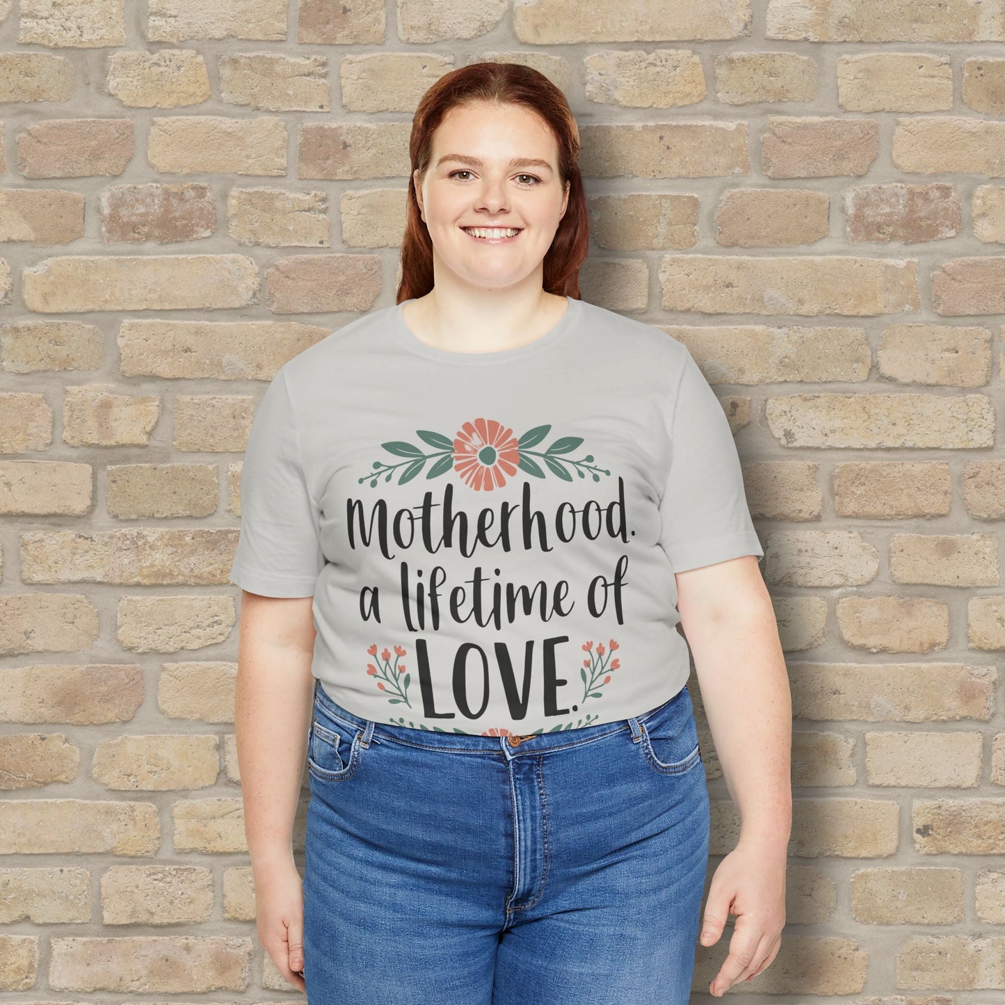 Graphic & Text T-Shirts Motherhood – A Lifetime of Love Tee - Vibrant Styles