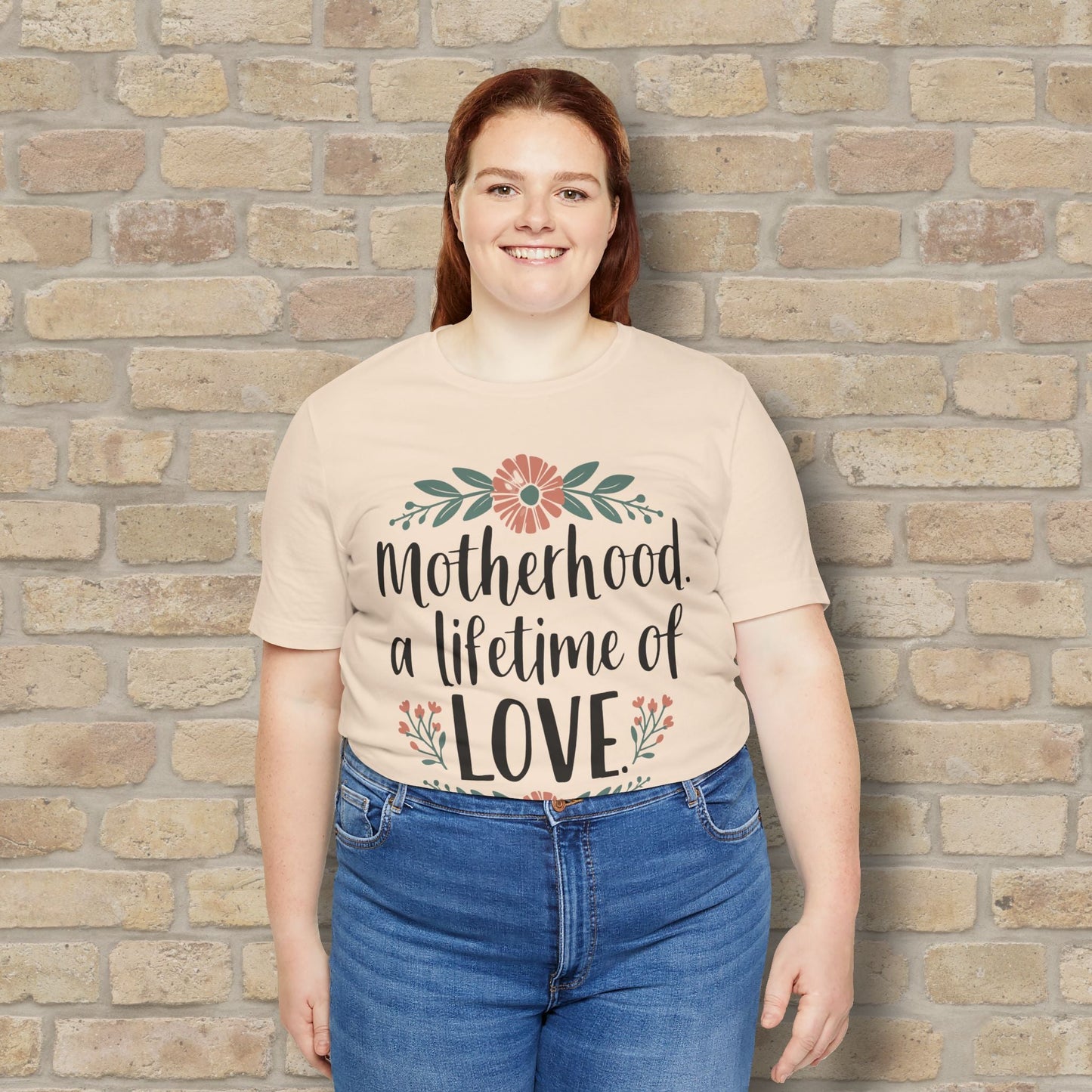Graphic & Text T-Shirts Motherhood – A Lifetime of Love Tee - Vibrant Styles
