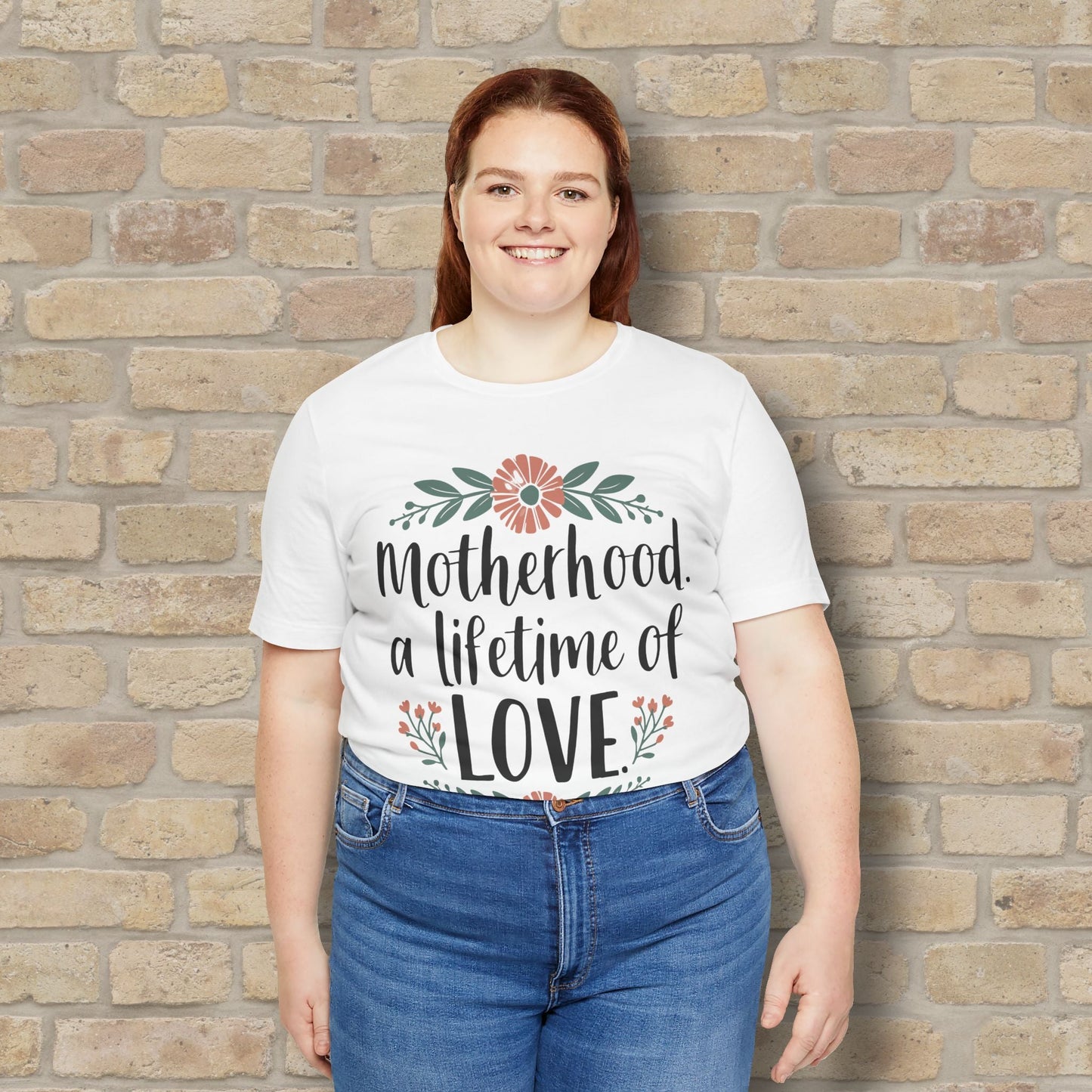 Graphic & Text T-Shirts Motherhood – A Lifetime of Love Tee - Vibrant Styles