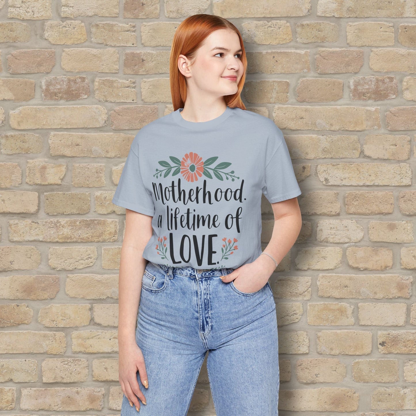 Graphic & Text T-Shirts Motherhood – A Lifetime of Love Tee - Vibrant Styles