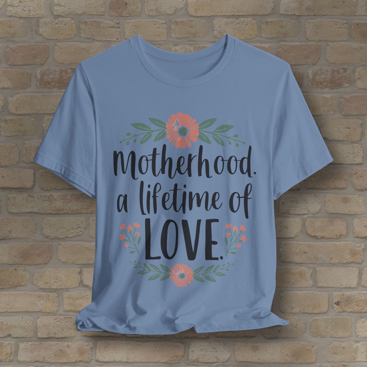 Graphic & Text T-Shirts Motherhood – A Lifetime of Love Tee - Vibrant Styles