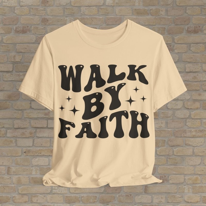 Mostly Text T-Shirts Move With Faith Tee - Vibrant Styles