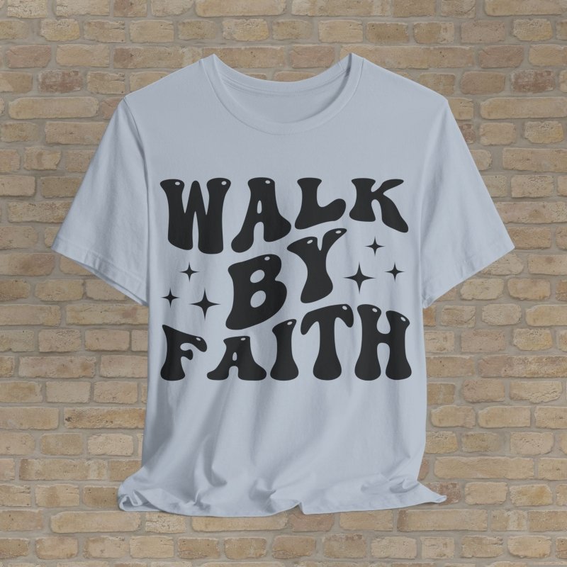 Mostly Text T-Shirts Move With Faith Tee - Vibrant Styles