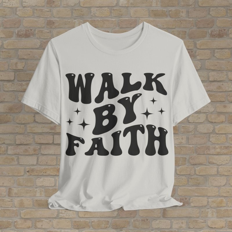 Mostly Text T-Shirts Move With Faith Tee - Vibrant Styles