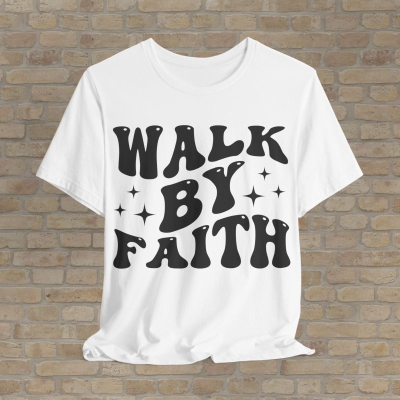 Mostly Text T-Shirts Move With Faith Tee - Vibrant Styles