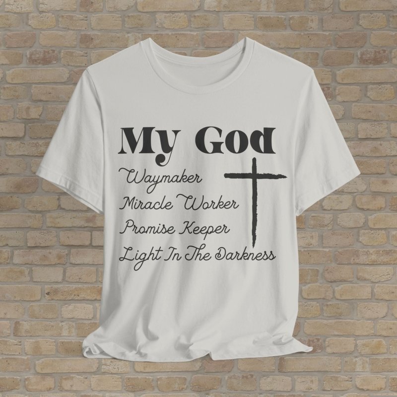 Mostly Text T-Shirts Names of God Tee - Vibrant Styles