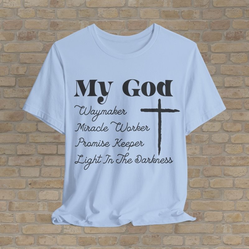 Mostly Text T-Shirts Names of God Tee - Vibrant Styles