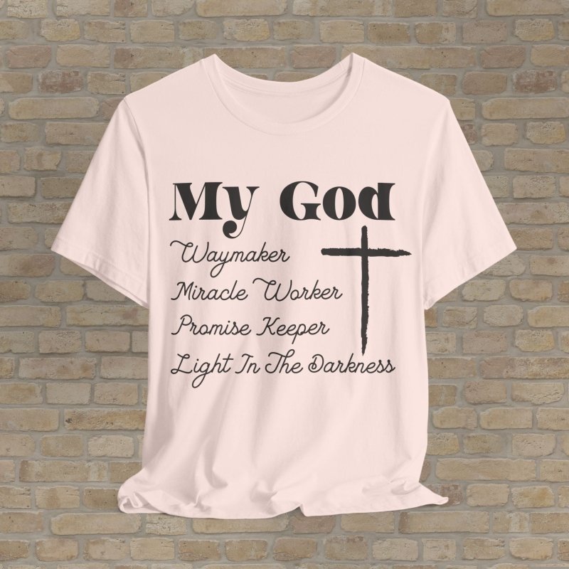 Mostly Text T-Shirts Names of God Tee - Vibrant Styles