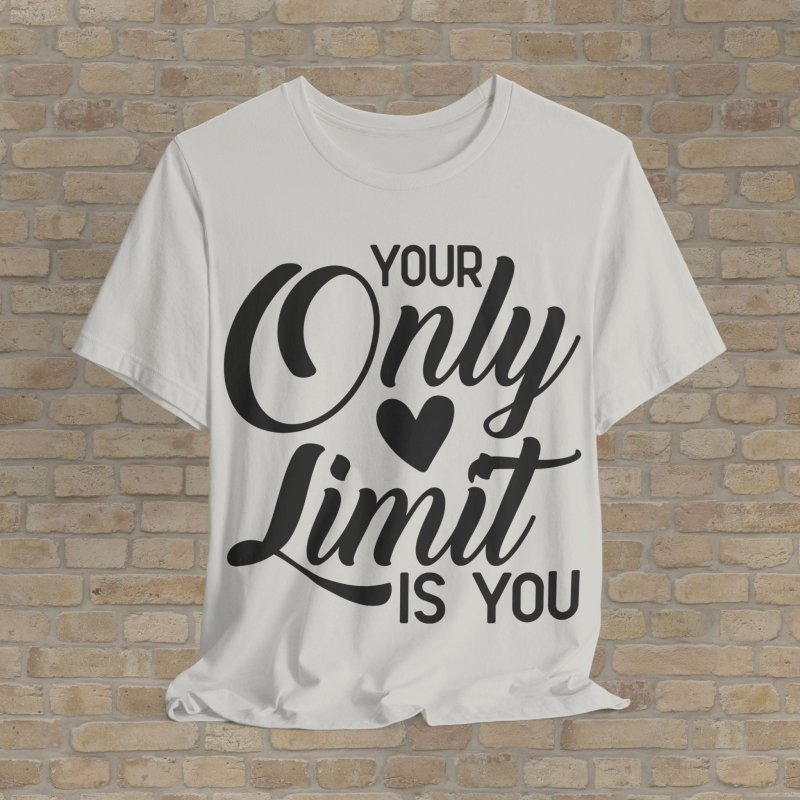 Mostly Text T-Shirts Only Limit Tee - Vibrant Styles