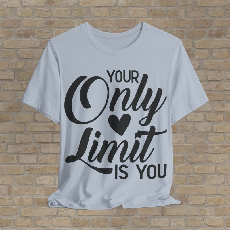 Mostly Text T-Shirts Only Limit Tee - Vibrant Styles