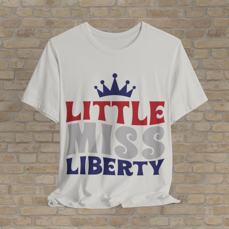 Mostly Text T-Shirts Patriotic Princess Tee - Vibrant Styles