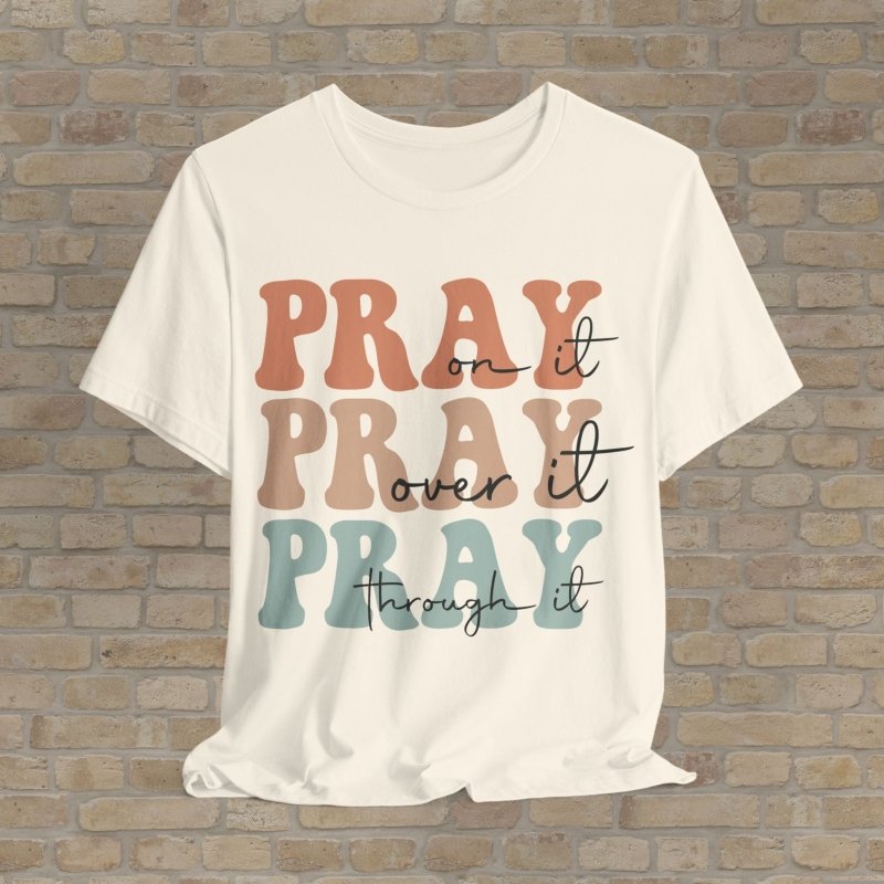 Text Only T-Shirts Pray & Persist Tee - Vibrant Styles