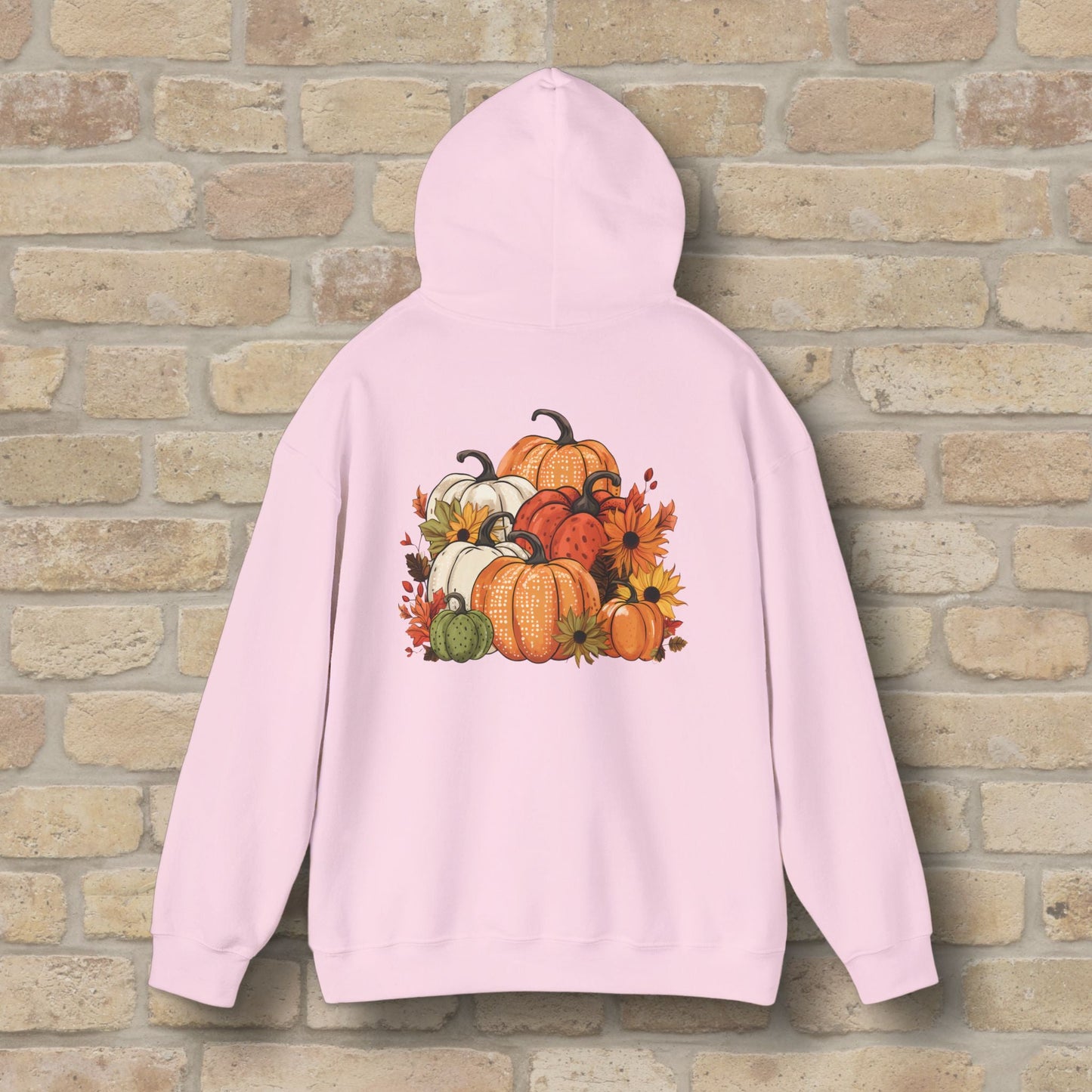Graphic Only Pumpkins Pullover Hoodie - Vibrant Styles
