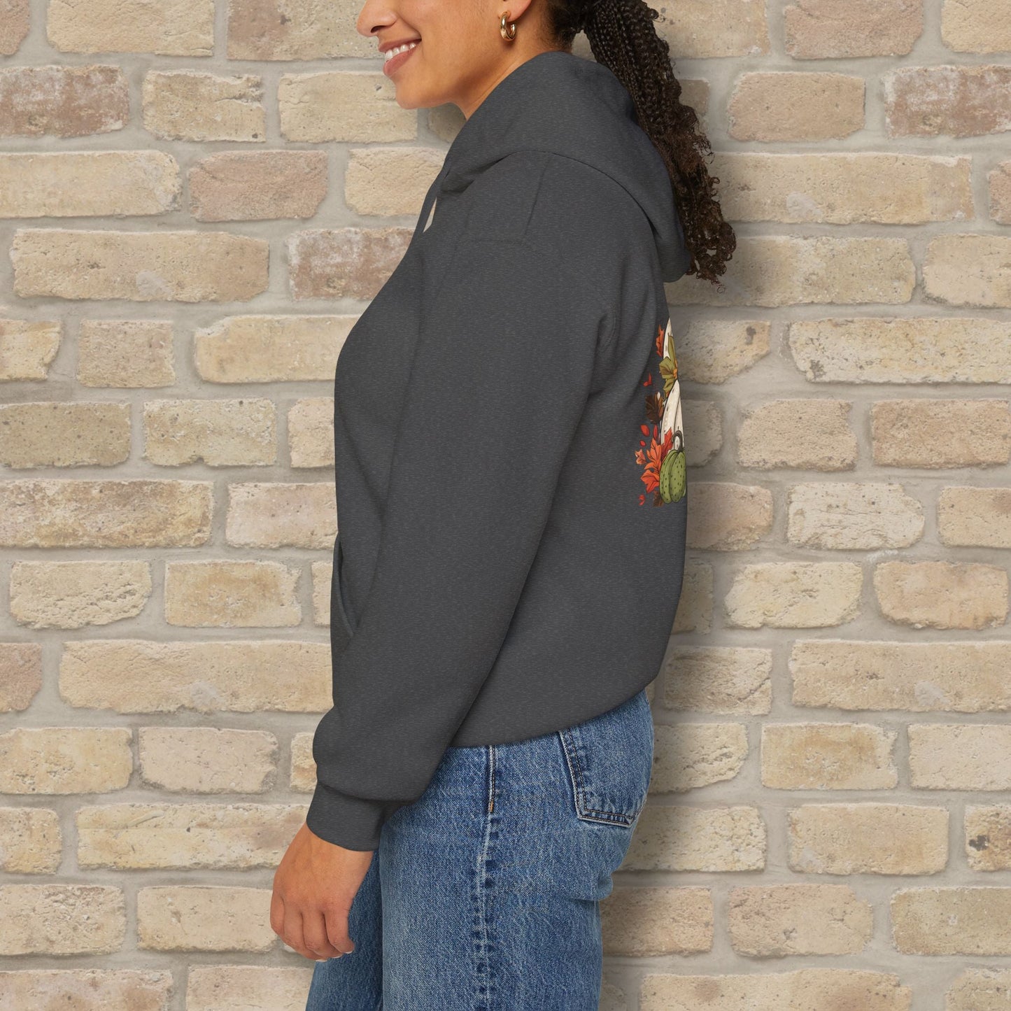 Graphic Only Pumpkins Pullover Hoodie - Vibrant Styles