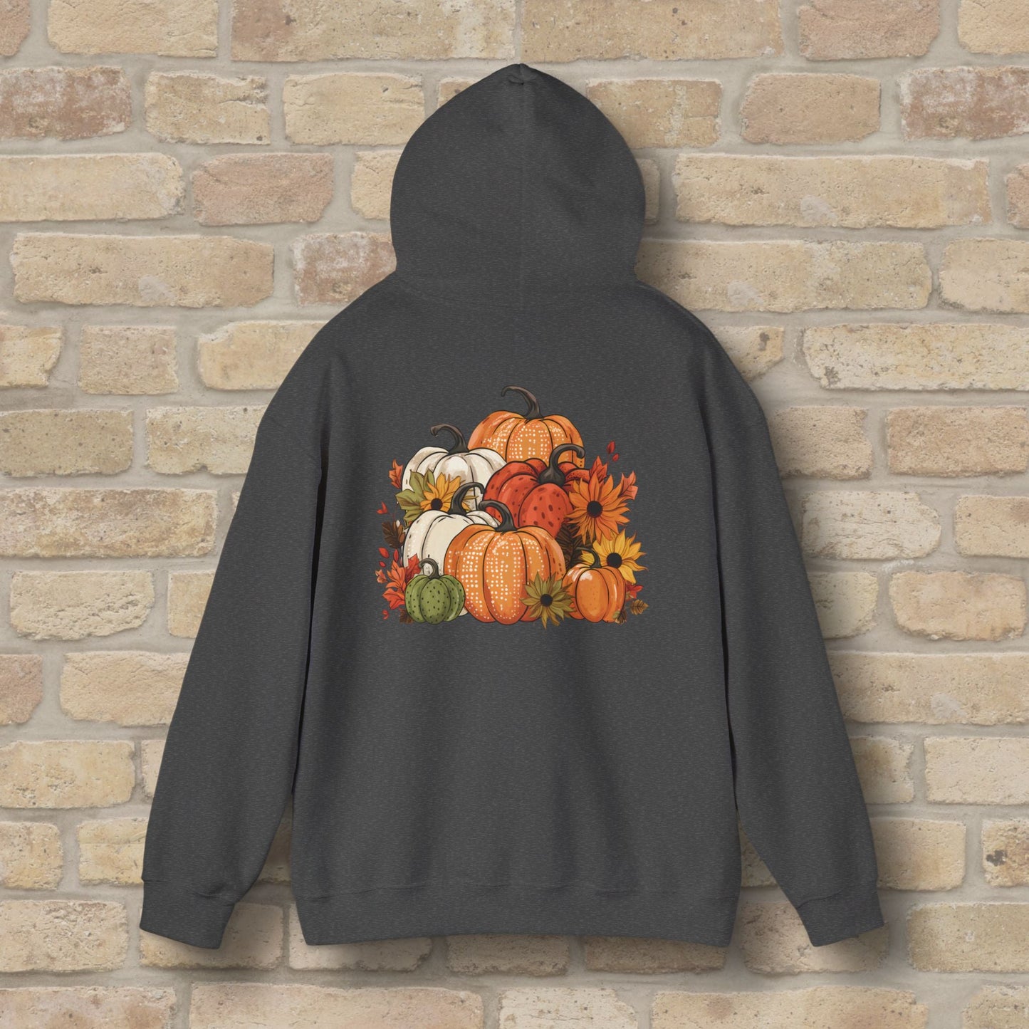 Graphic Only Pumpkins Pullover Hoodie - Vibrant Styles