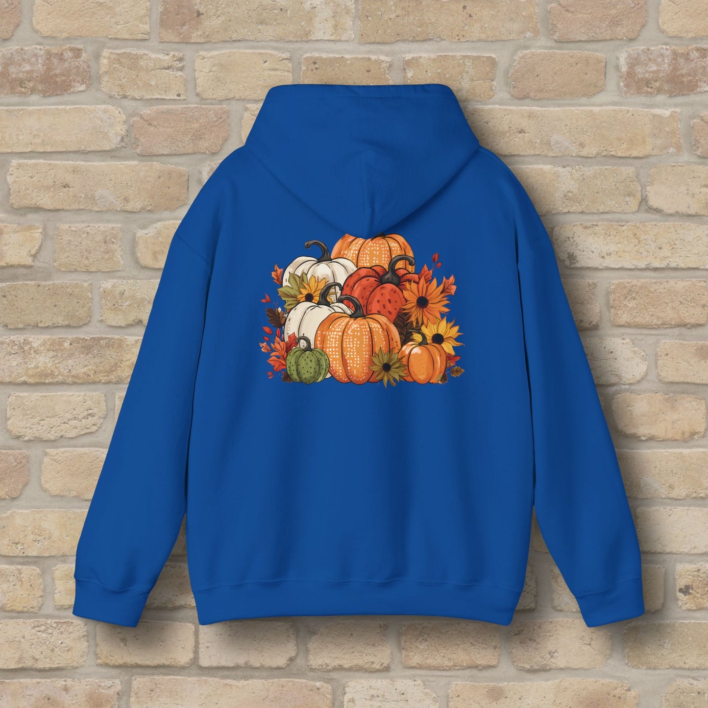 Graphic Only Pumpkins Pullover Hoodie - Vibrant Styles
