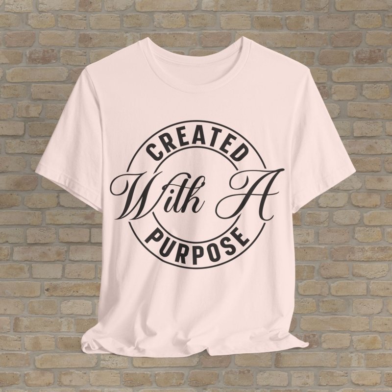 Mostly Text T-Shirts Purpose - Driven Life Tee - Vibrant Styles