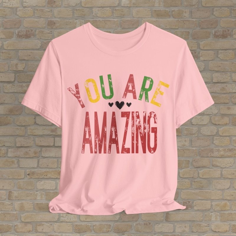 Mostly Text T-Shirts Rainbow Reminder Tee - Vibrant Styles