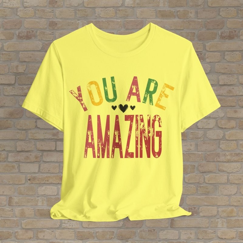 Mostly Text T-Shirts Rainbow Reminder Tee - Vibrant Styles