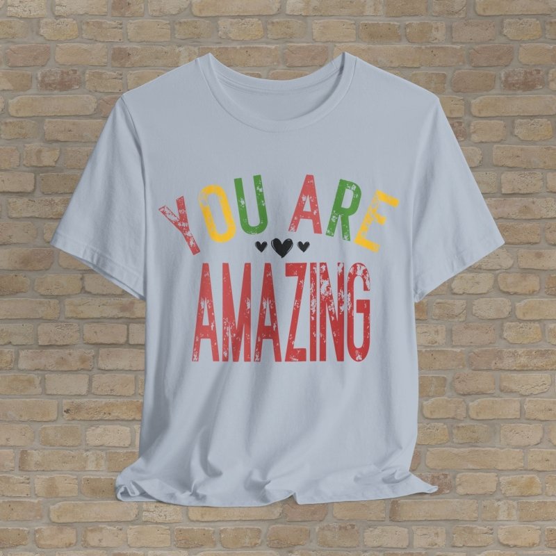 Mostly Text T-Shirts Rainbow Reminder Tee - Vibrant Styles