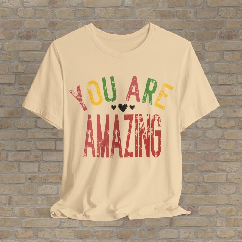 Mostly Text T-Shirts Rainbow Reminder Tee - Vibrant Styles