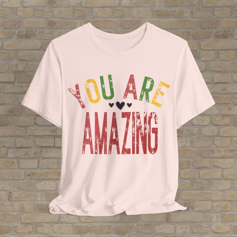 Mostly Text T-Shirts Rainbow Reminder Tee - Vibrant Styles