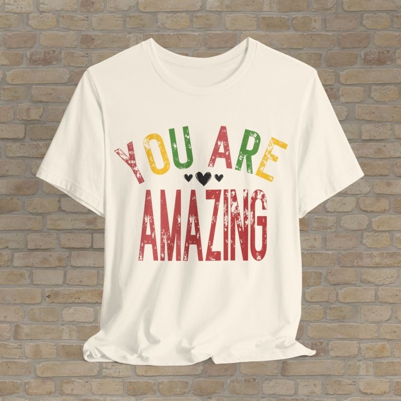 Mostly Text T-Shirts Rainbow Reminder Tee - Vibrant Styles