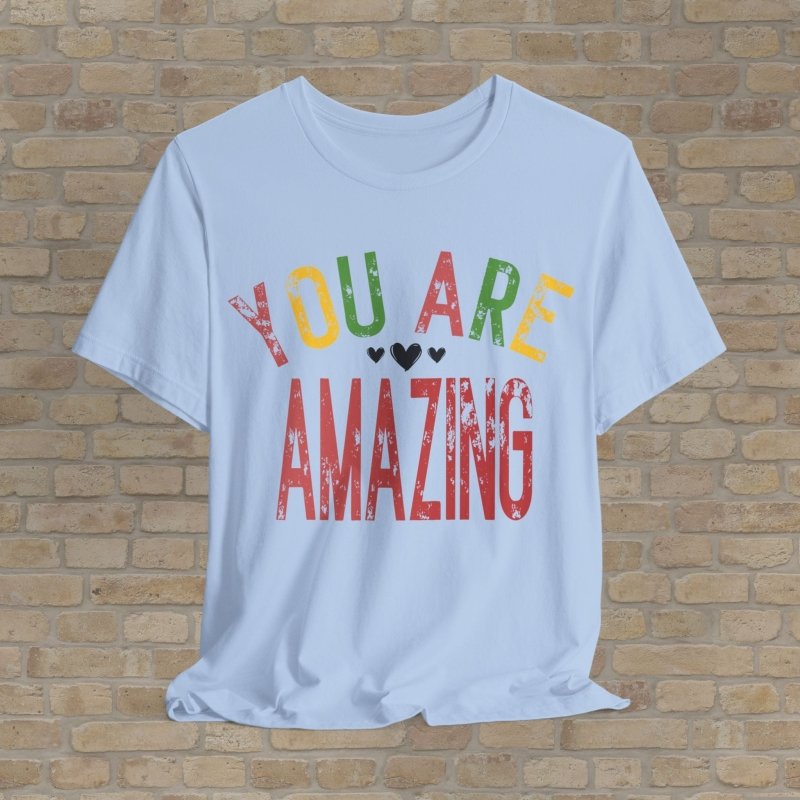 Mostly Text T-Shirts Rainbow Reminder Tee - Vibrant Styles