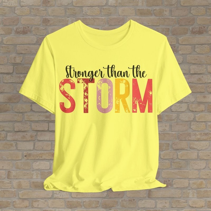 Text Only T-Shirts Ride Out The Storm Tee - Vibrant Styles