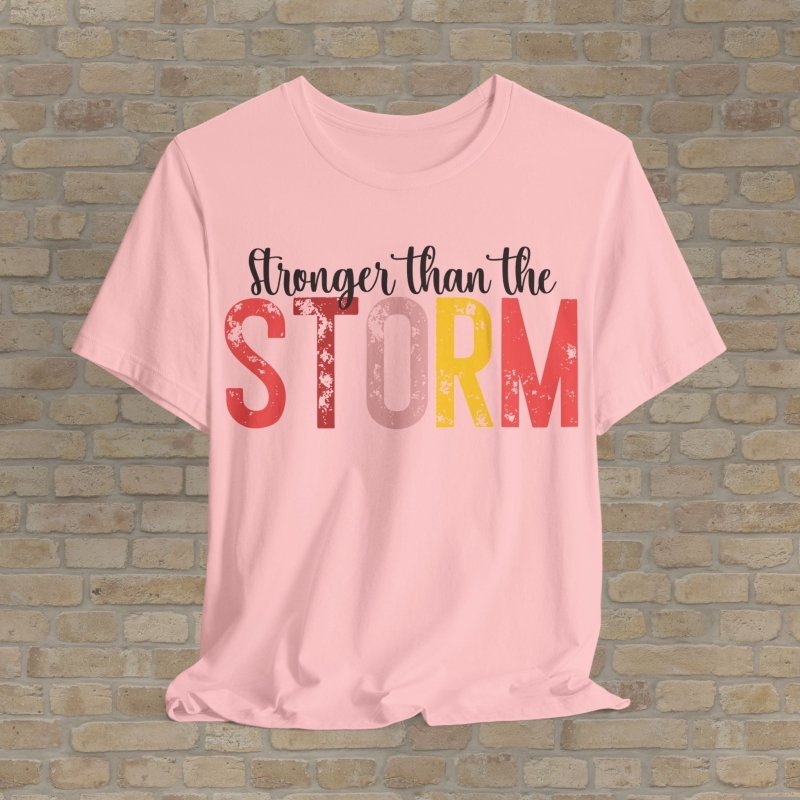 Text Only T-Shirts Ride Out The Storm Tee - Vibrant Styles