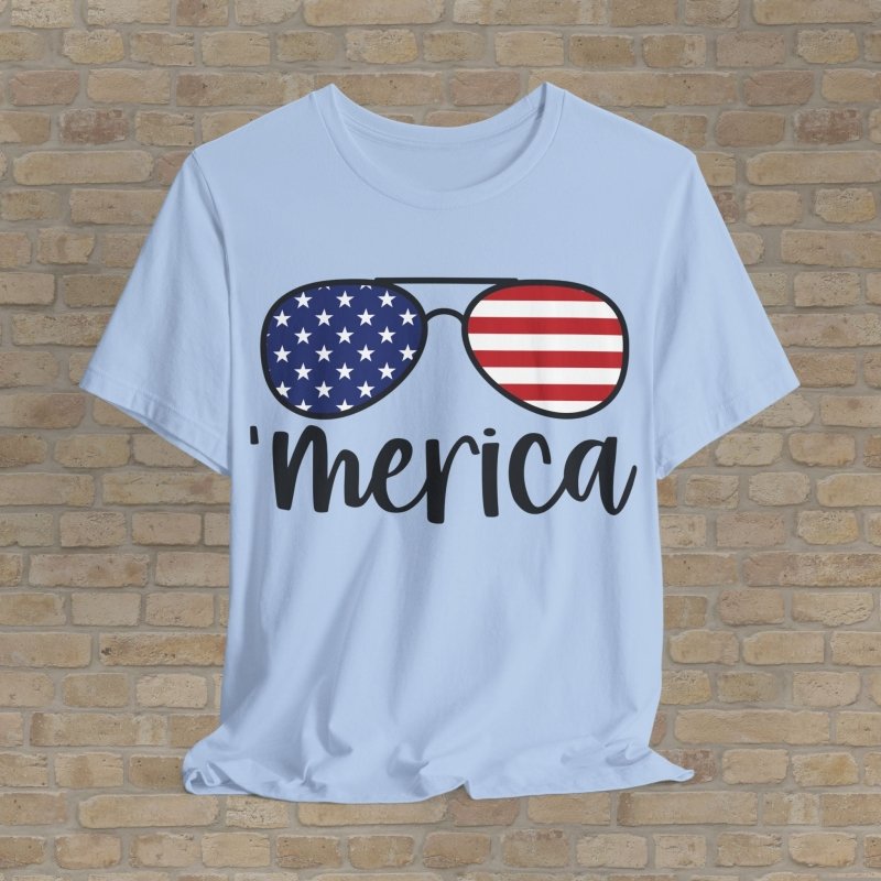 Graphic & Text T-Shirts Shades of Freedom Tee - Vibrant Styles