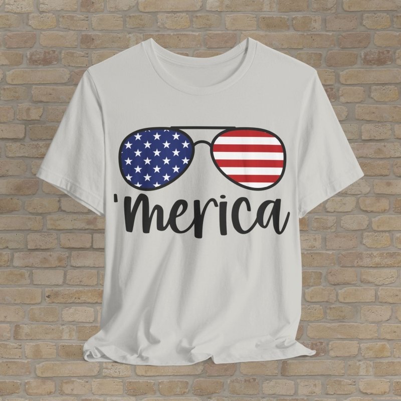 Graphic & Text T-Shirts Shades of Freedom Tee - Vibrant Styles