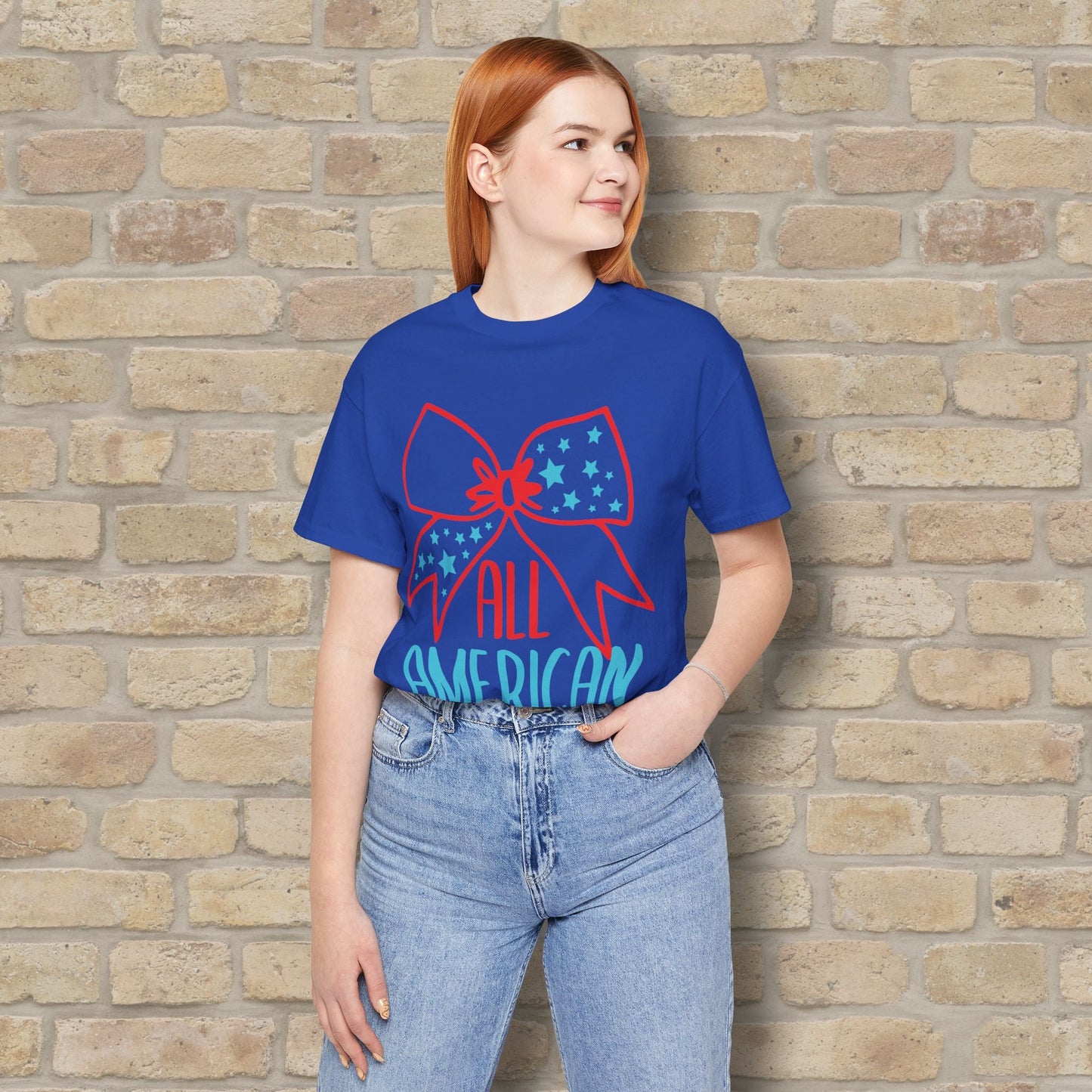 Graphic & Text T-Shirts Star - Spangled Mama Tee - Vibrant Styles
