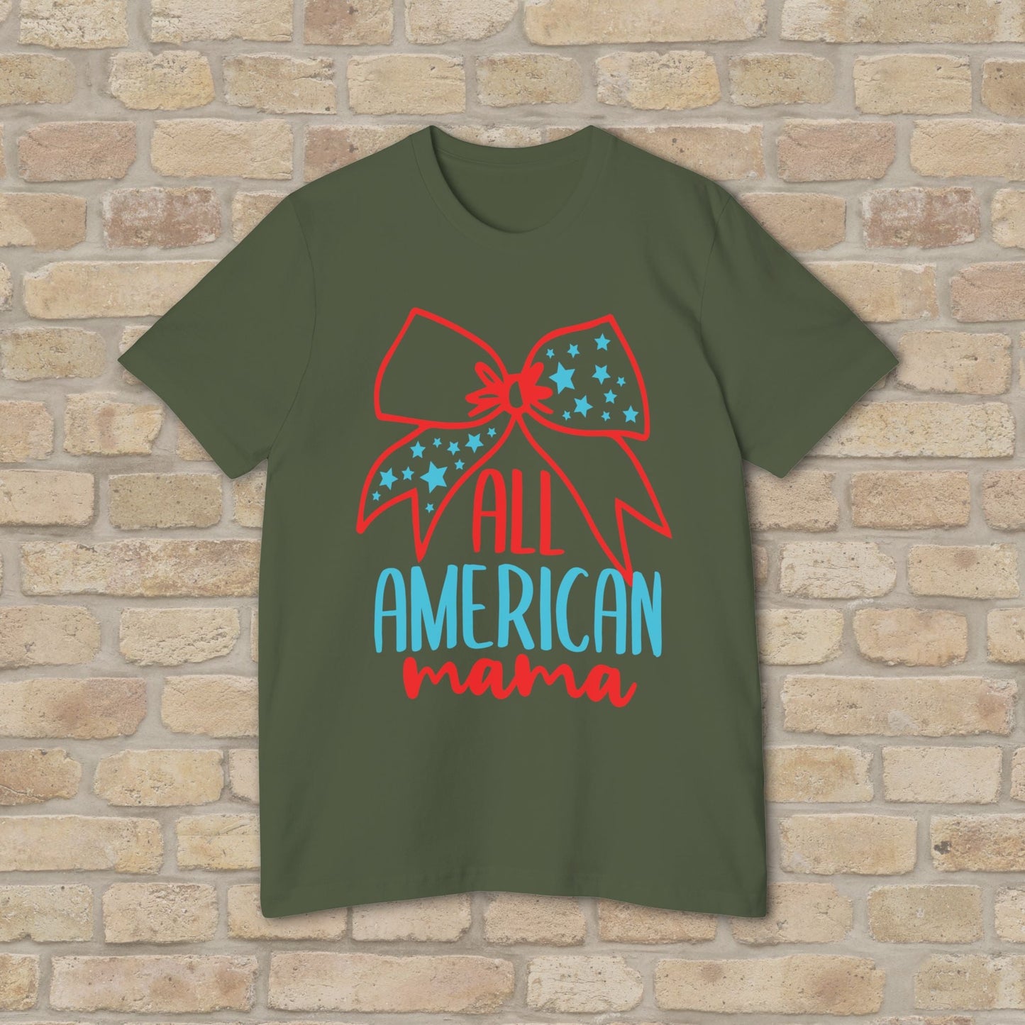Graphic & Text T-Shirts Star - Spangled Mama (USA - Made) - Vibrant Styles