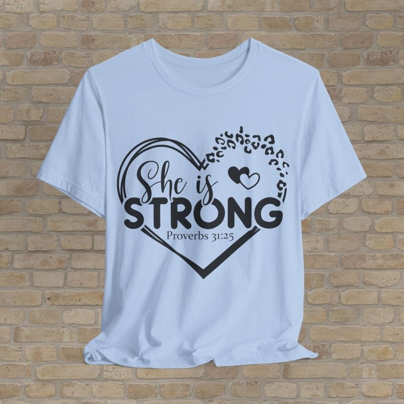 Mostly Text T-Shirts Strong Like Her Tee - Vibrant Styles