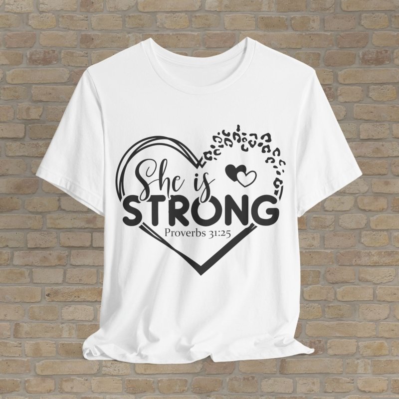 Mostly Text T-Shirts Strong Like Her Tee - Vibrant Styles