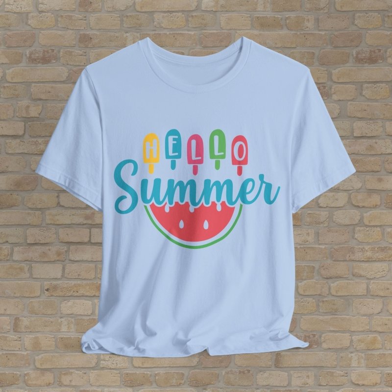 Mostly Text T-Shirts Summer Sweets Tee - Vibrant Styles