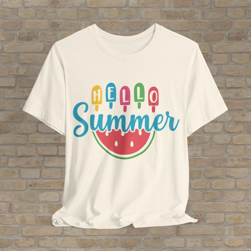 Mostly Text T-Shirts Summer Sweets Tee - Vibrant Styles