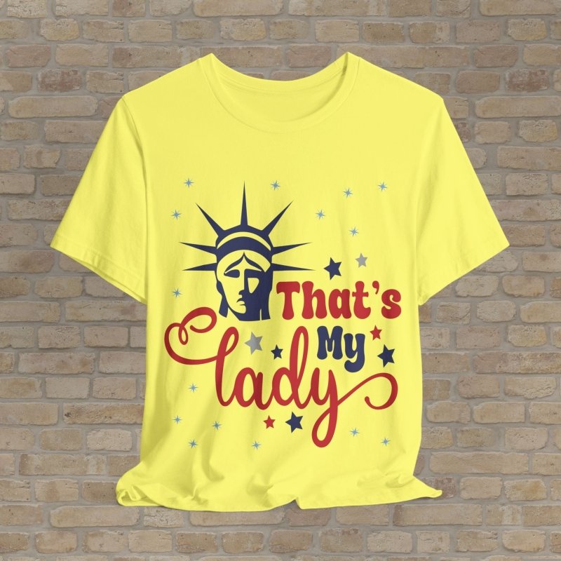 T-Shirt That's My Lady Tee - Vibrant Styles