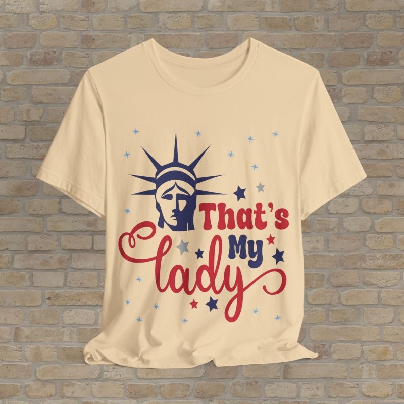 T-Shirt That's My Lady Tee - Vibrant Styles