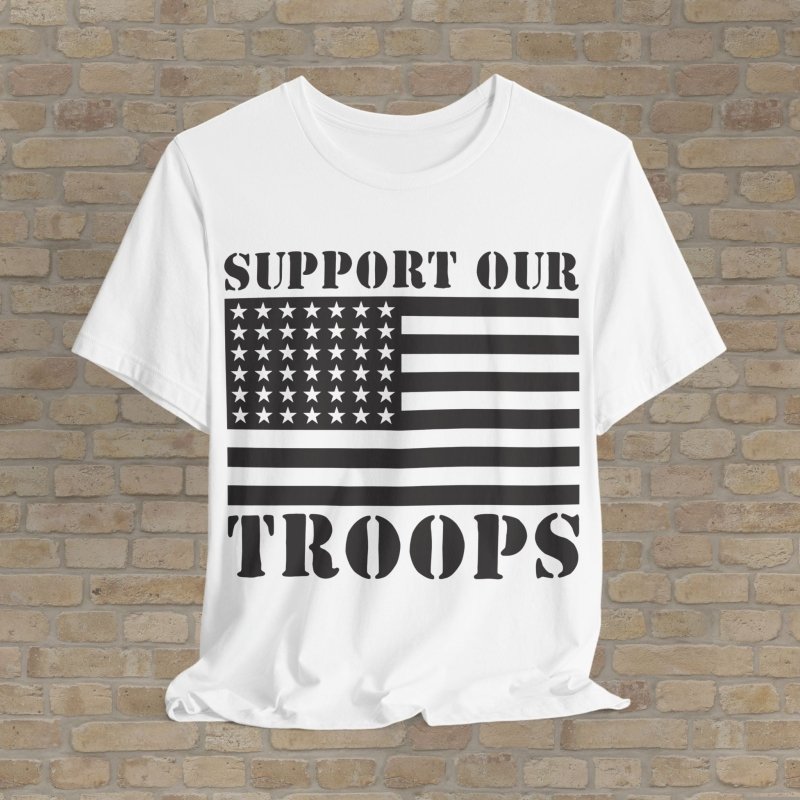 Graphic & Text T-Shirts Troop Tribute Tee - Vibrant Styles