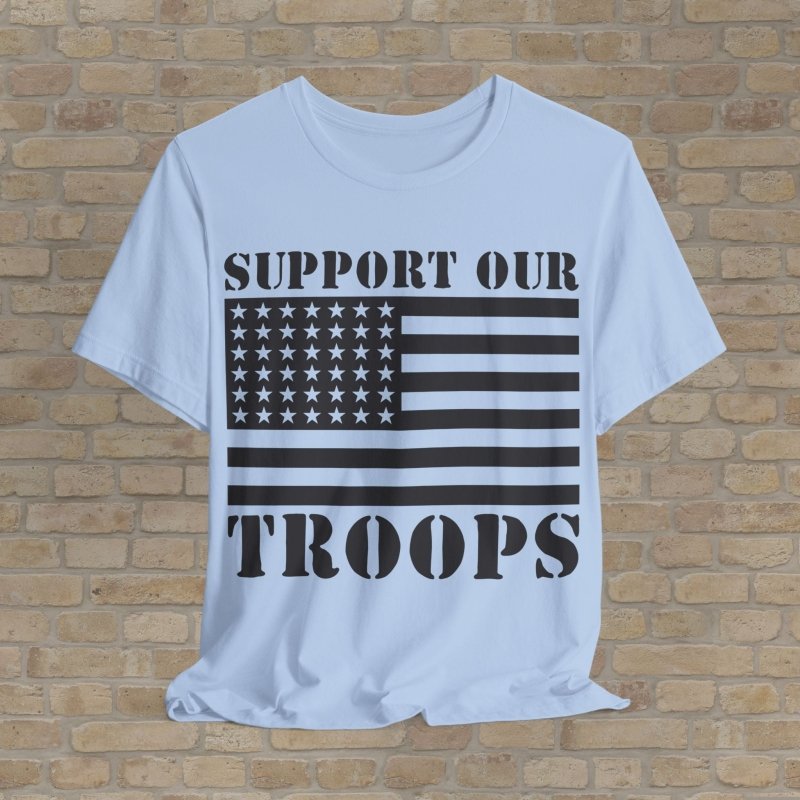 Graphic & Text T-Shirts Troop Tribute Tee - Vibrant Styles