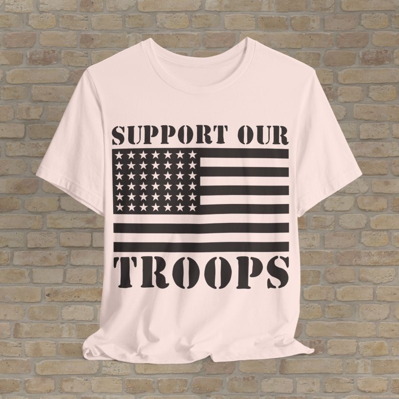 Graphic & Text T-Shirts Troop Tribute Tee - Vibrant Styles