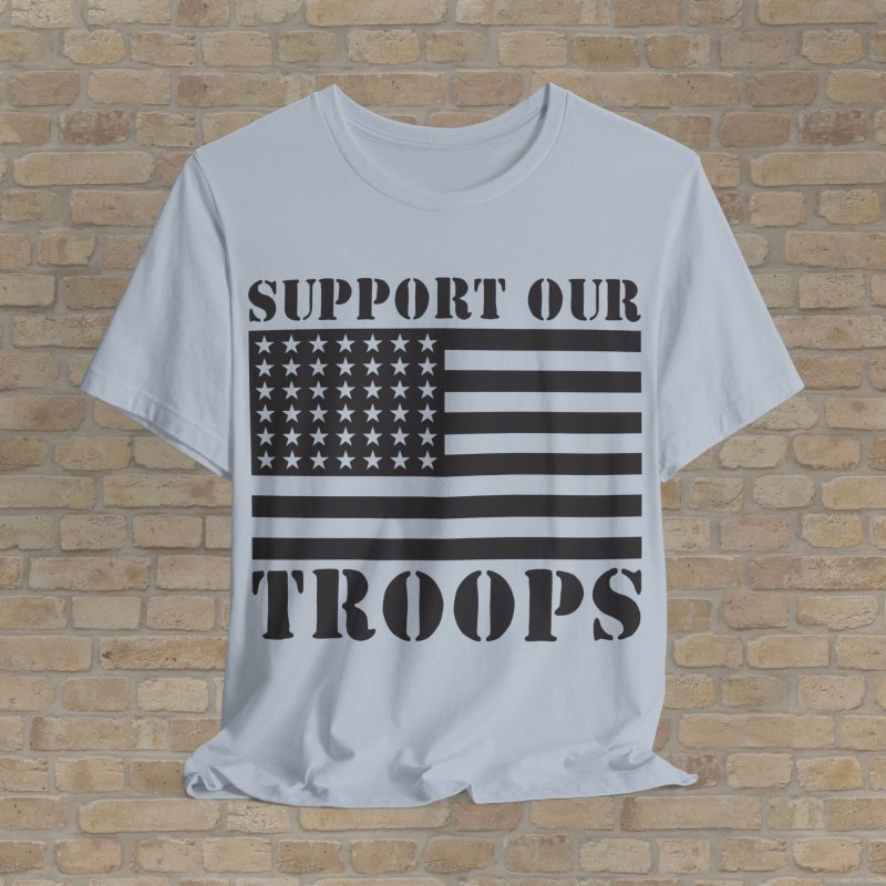 Graphic & Text T-Shirts Troop Tribute Tee - Vibrant Styles