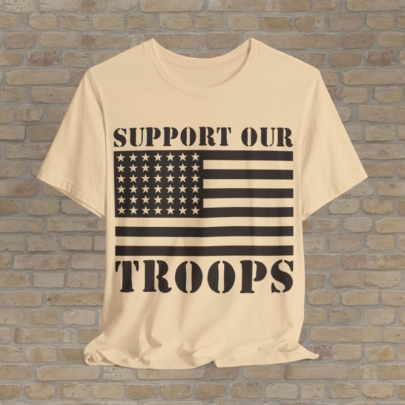 Graphic & Text T-Shirts Troop Tribute Tee - Vibrant Styles